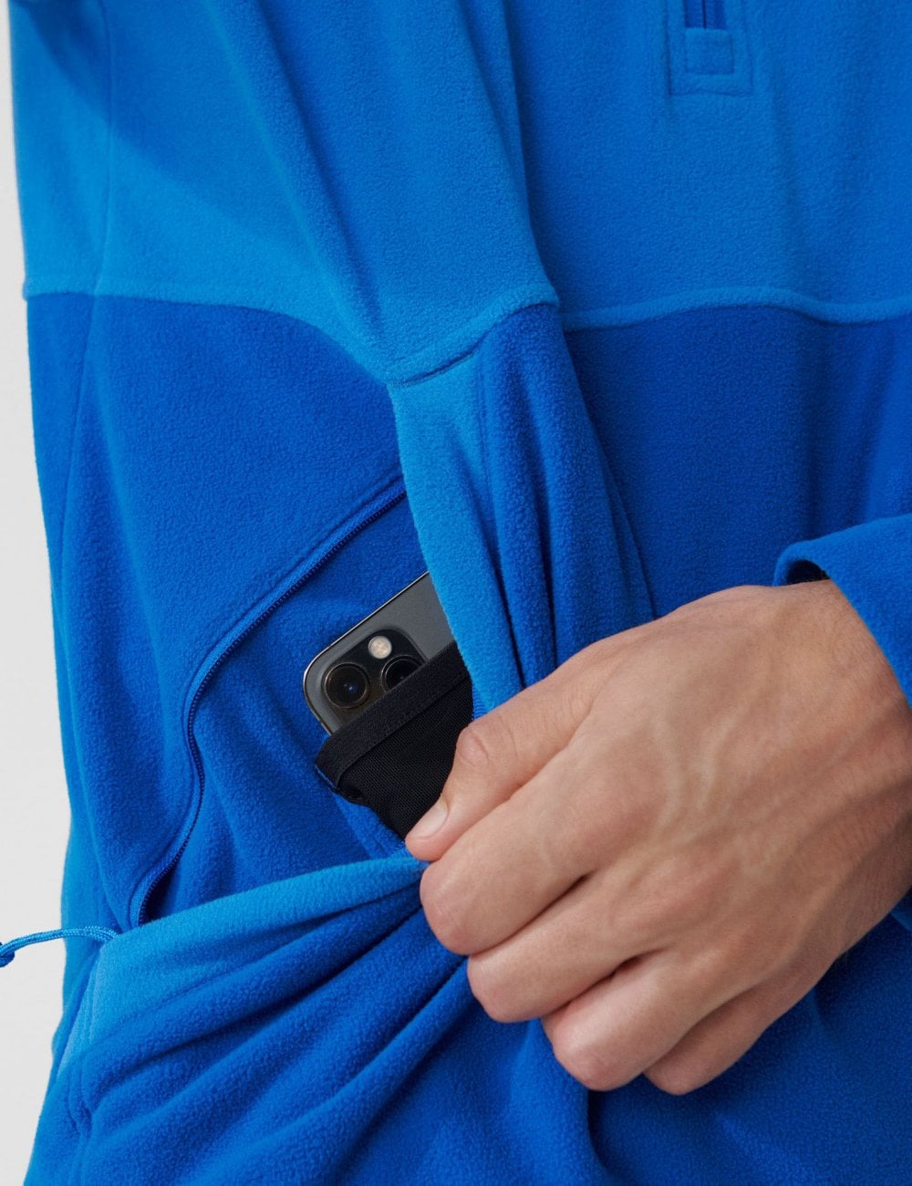 Vardag Lite Half Zip Fleece - Alpine Blue-UN Blue