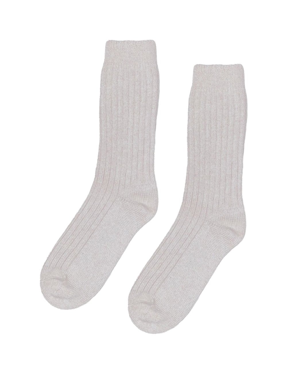 Merino Wool Blend Socks - Grey Heather