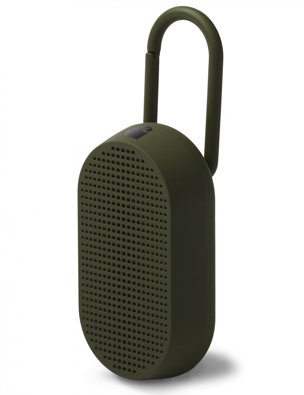 Cypress portable speaker with side view and arched carry handle