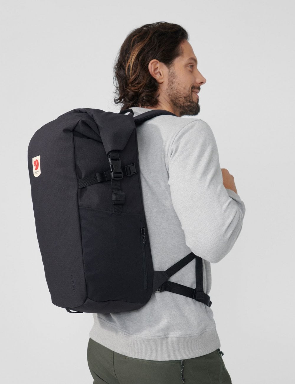 Ulvo Rolltop 30L Backpack - Black