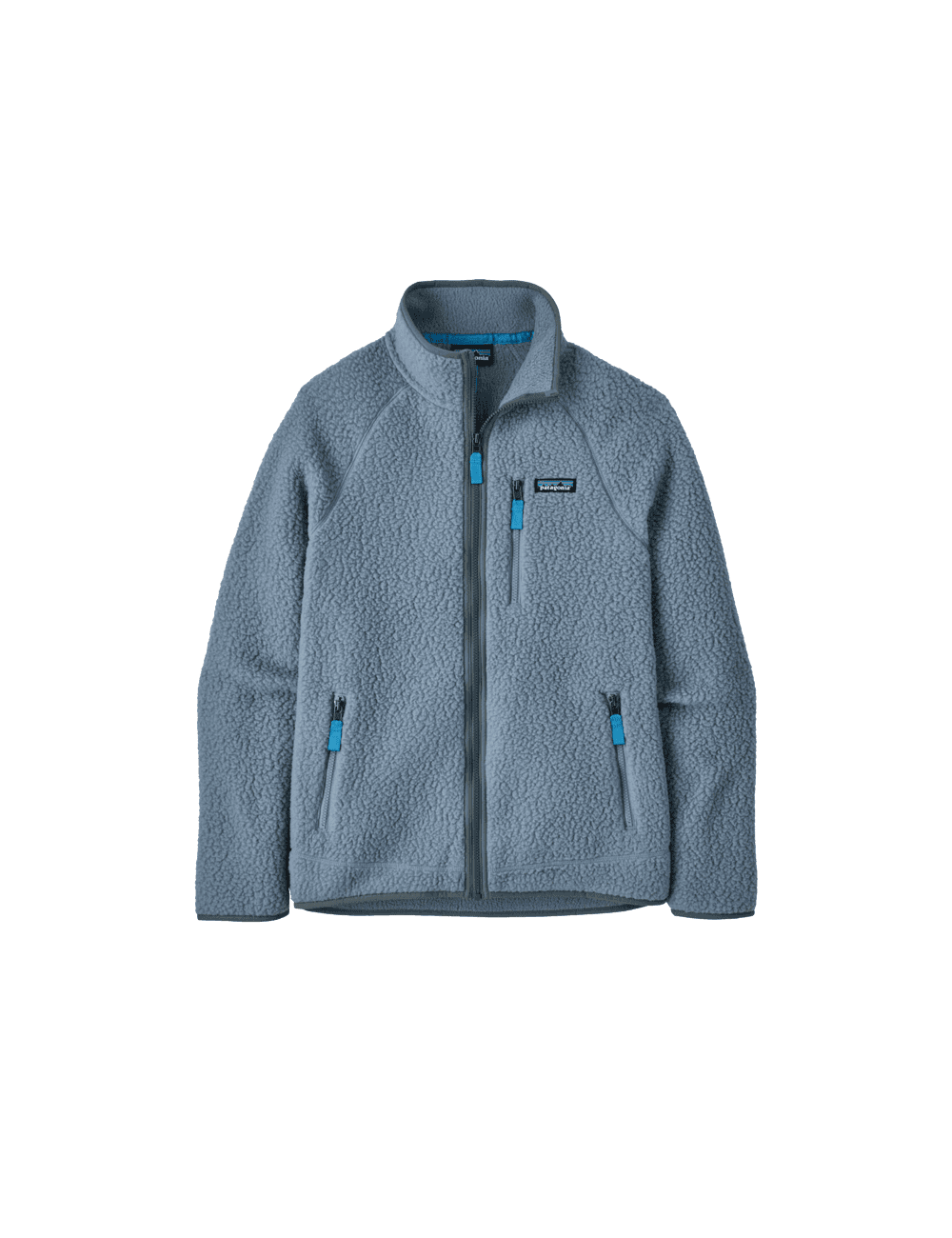 Retro Pile Fleece Jacket - Light Plum Grey