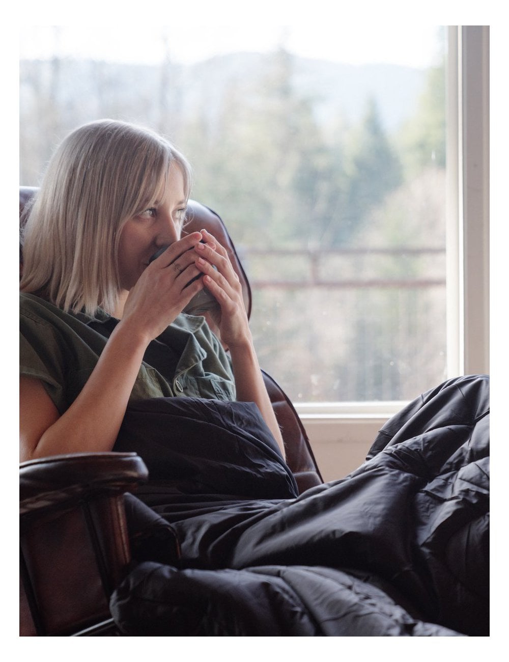 Original Puffy Blanket - Black