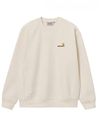 American Script Crew Sweatshirt - Natural