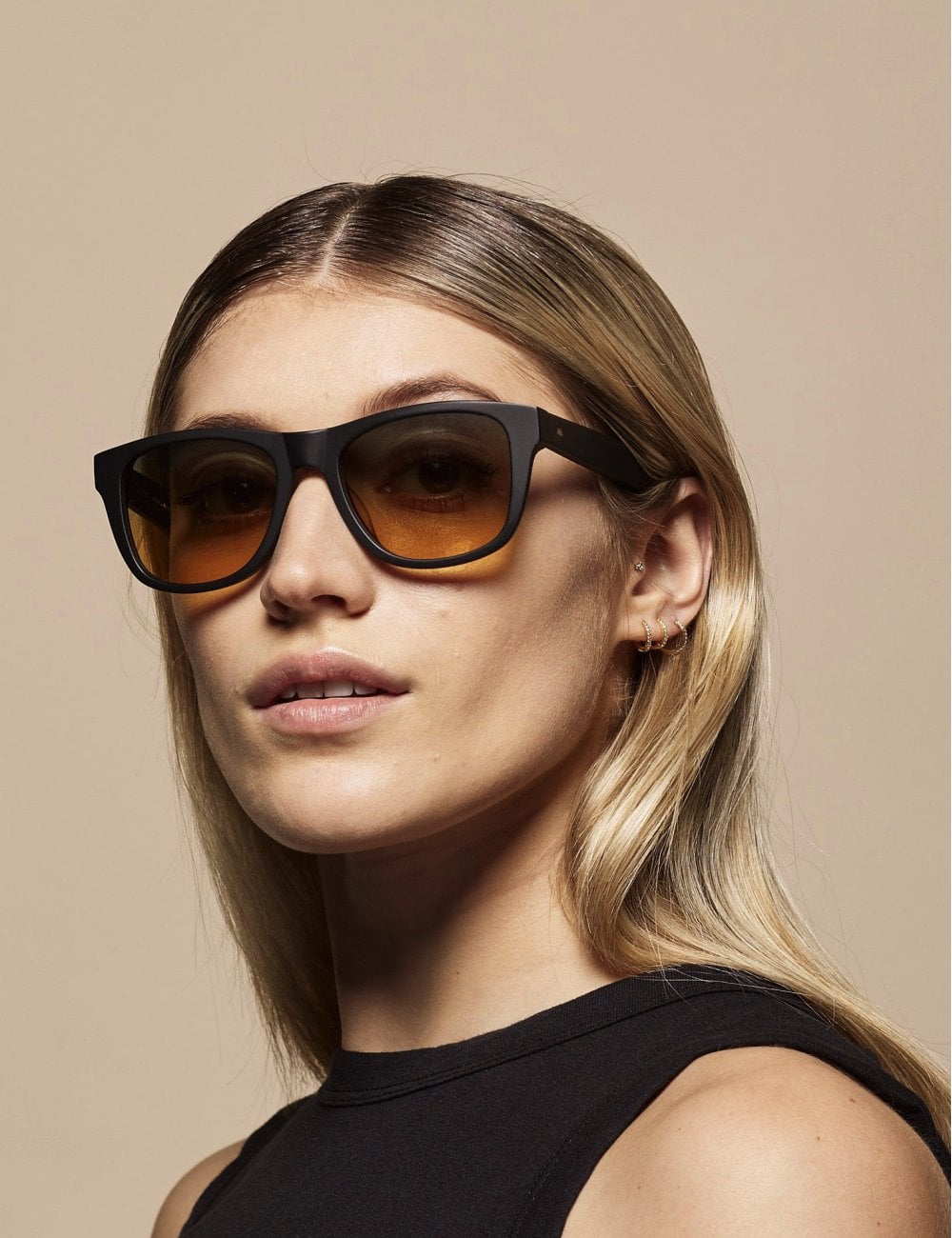 Classic Sunglasses - Matte Black/Tropic High