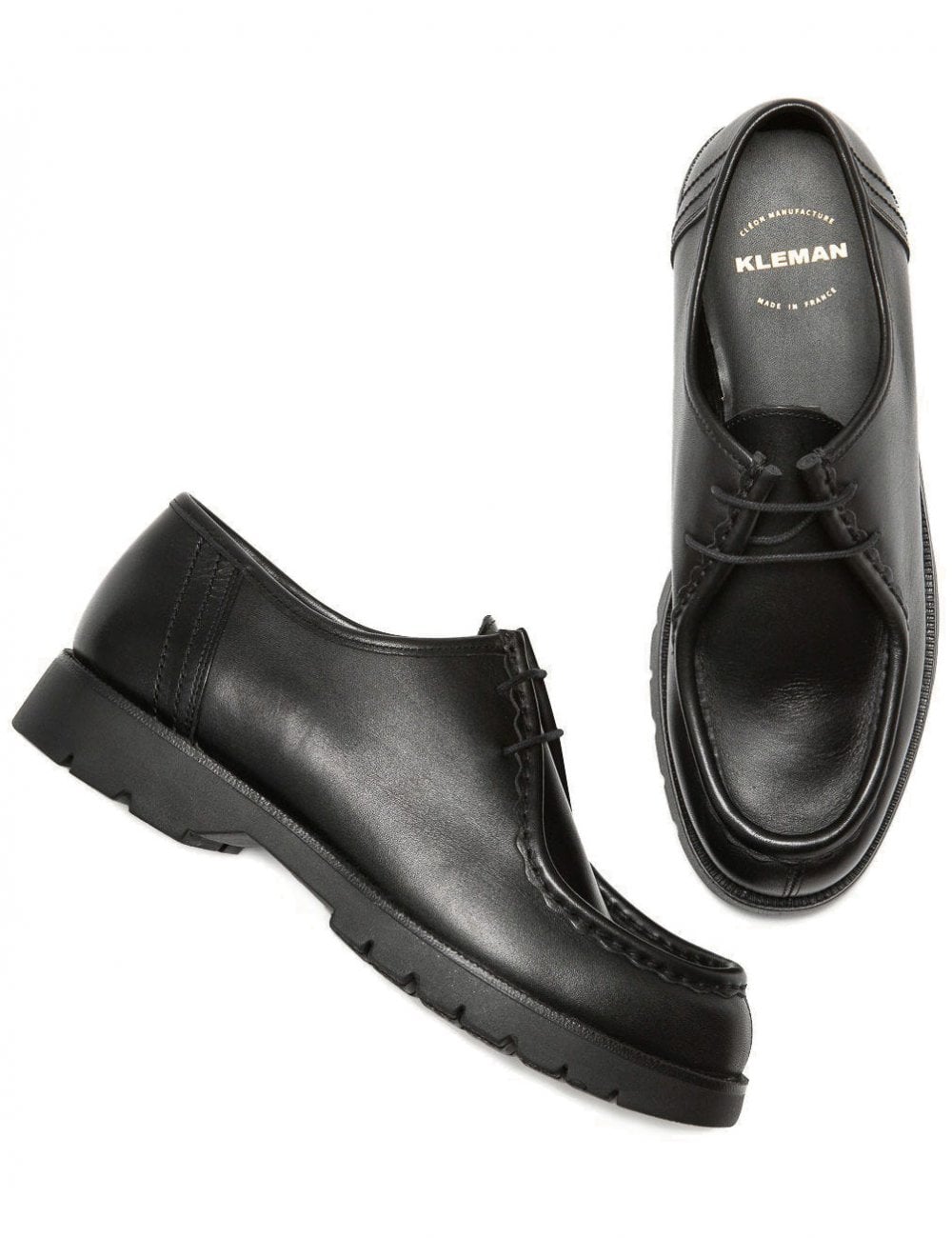 Kleman Women's Padror Shoes - Noir - Footwear from Fat Buddha Store UK