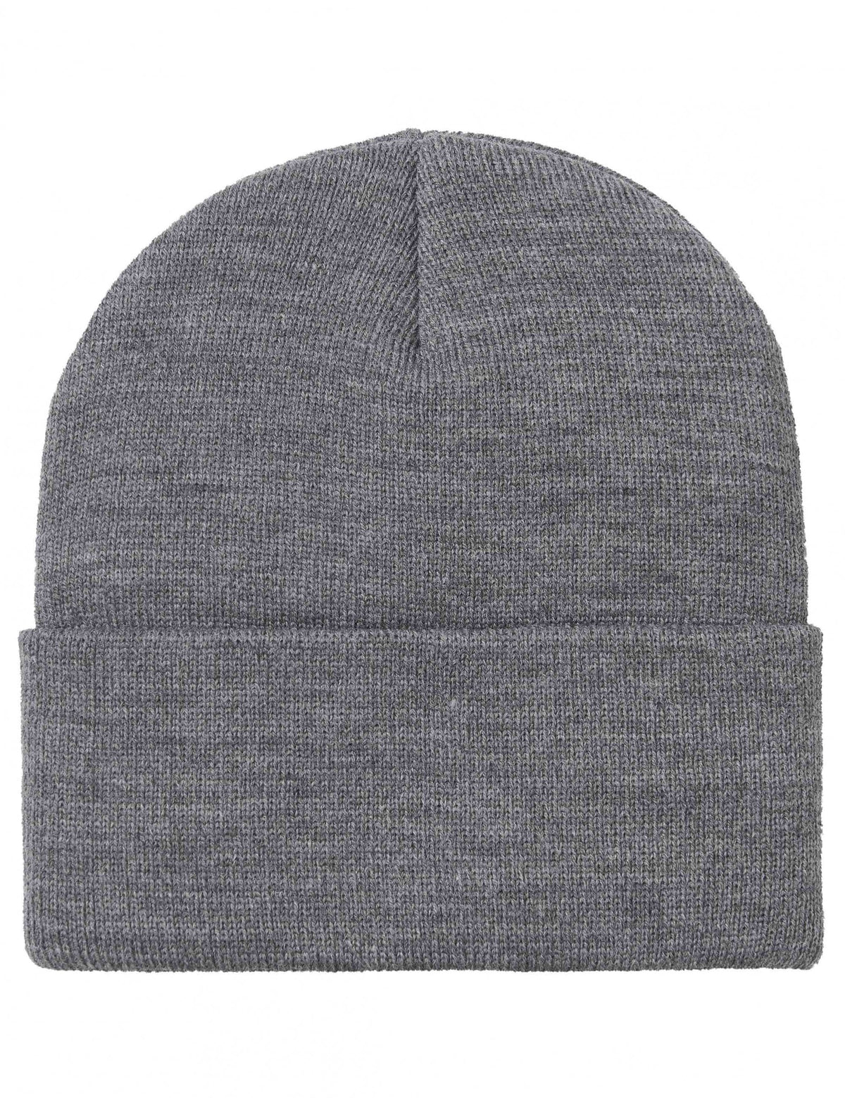 Carhartt WIP Short Watch Beanie Hat - Dark Grey Heather