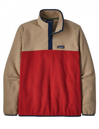 Micro D Snap-T Fleece Pullover - Sumac Red