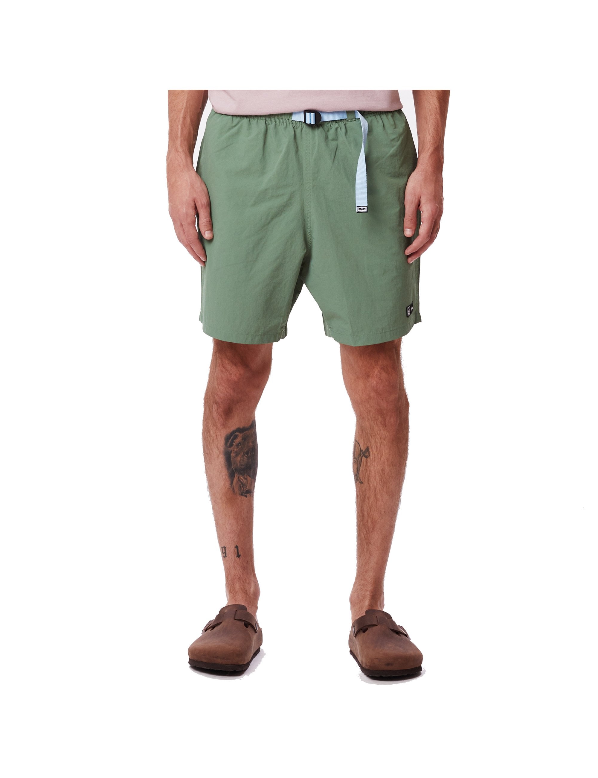 Easy Relaxed Track Shorts - Wave