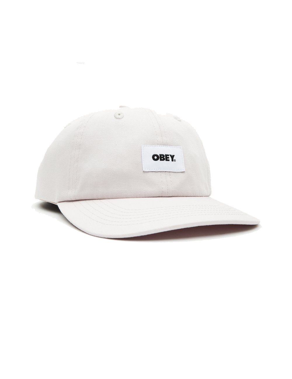 Bold Label Organic 6 Panel Hat - Purple Paste