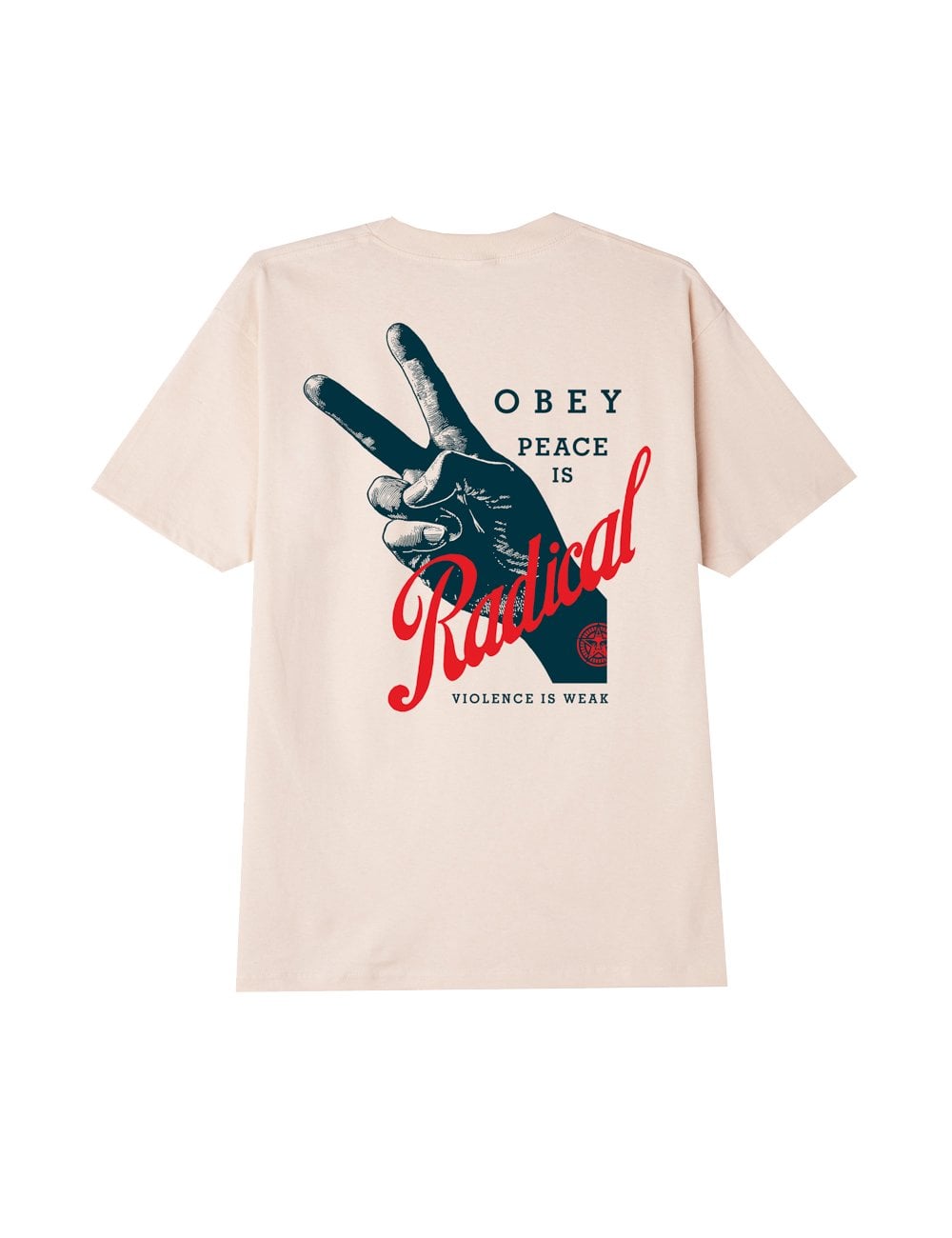 Radical Peace T-Shirt - Cream