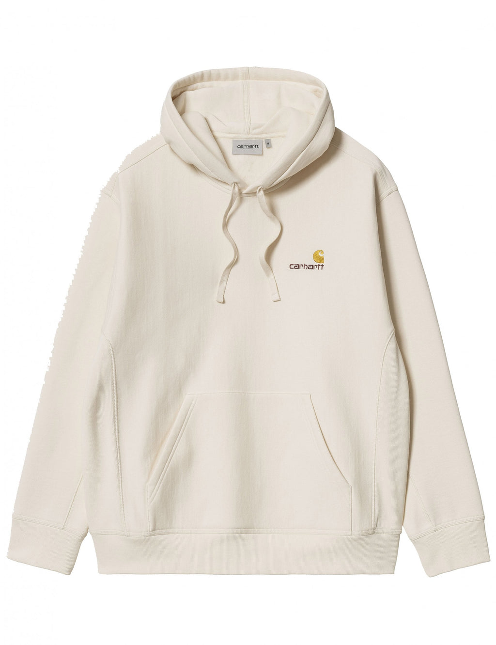 American Script Hooded Sweat - Natural