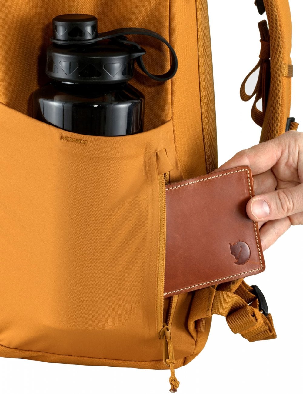 Fjallraven Ulvo Rolltop 30L Backpack - Red Gold