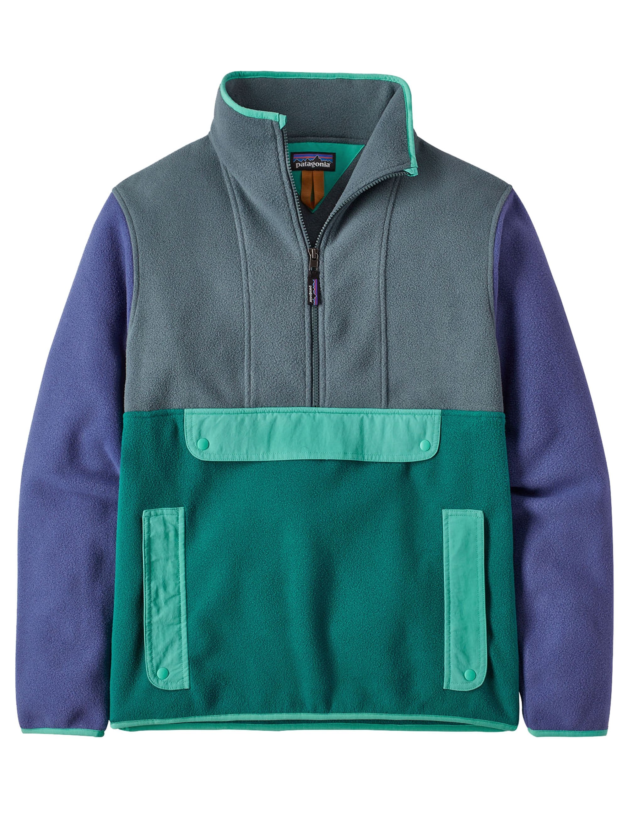 Patagonia Synchilla Anorak - Borealis Green - Clothing from Fat