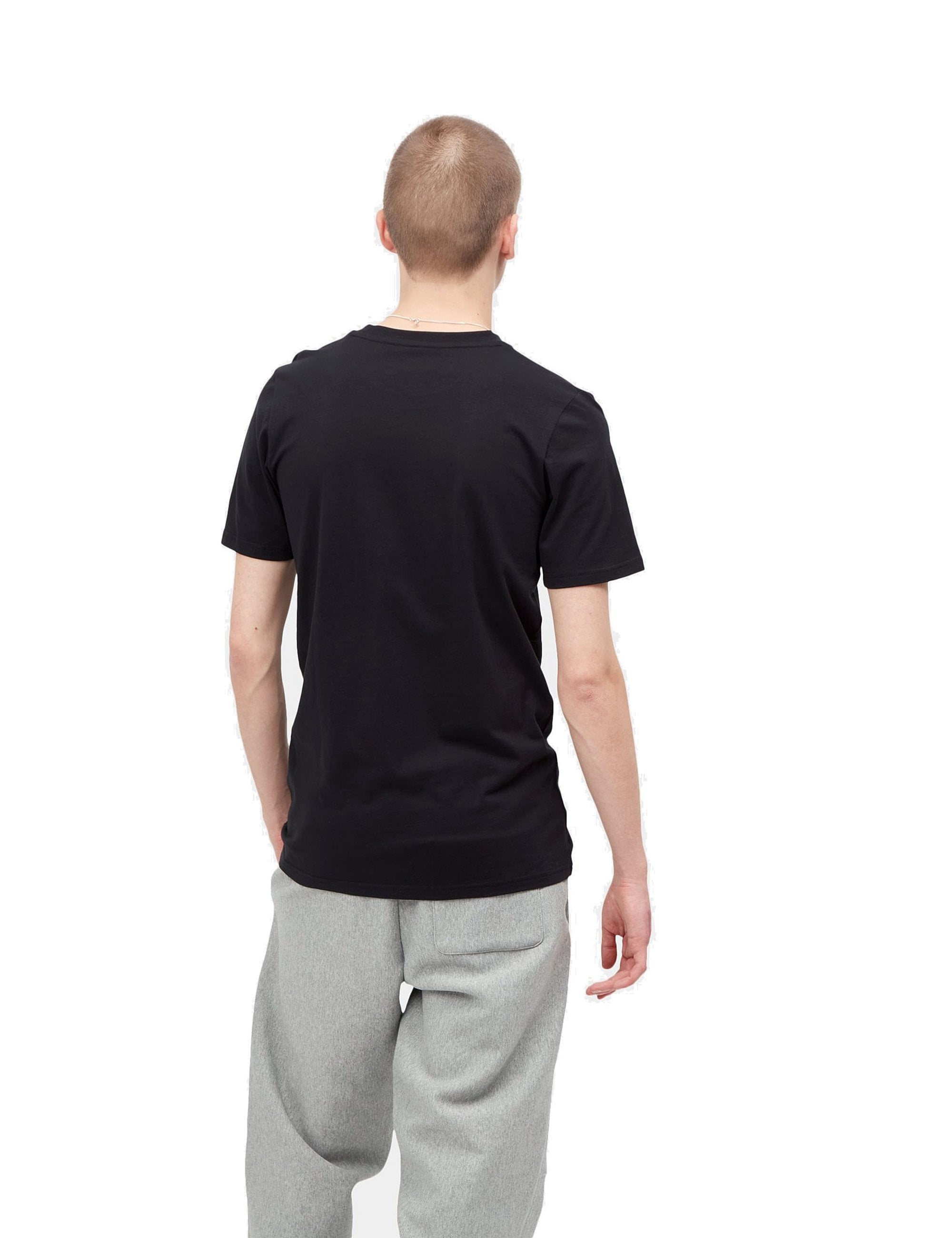 Standard Crew Neck T-Shirt (2 Pack) - Black