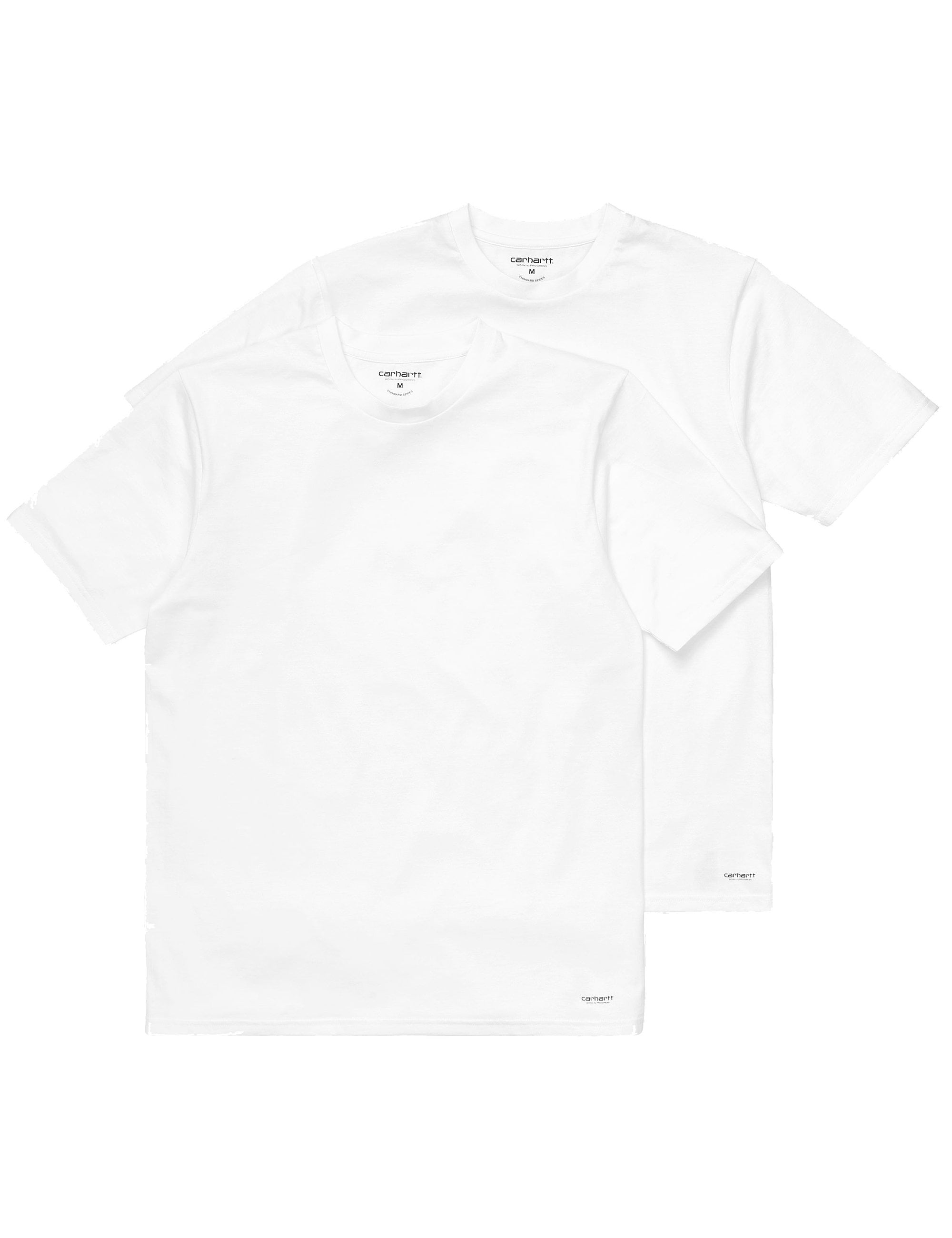 Standard Crew Neck T-Shirt (2 Pack) - White