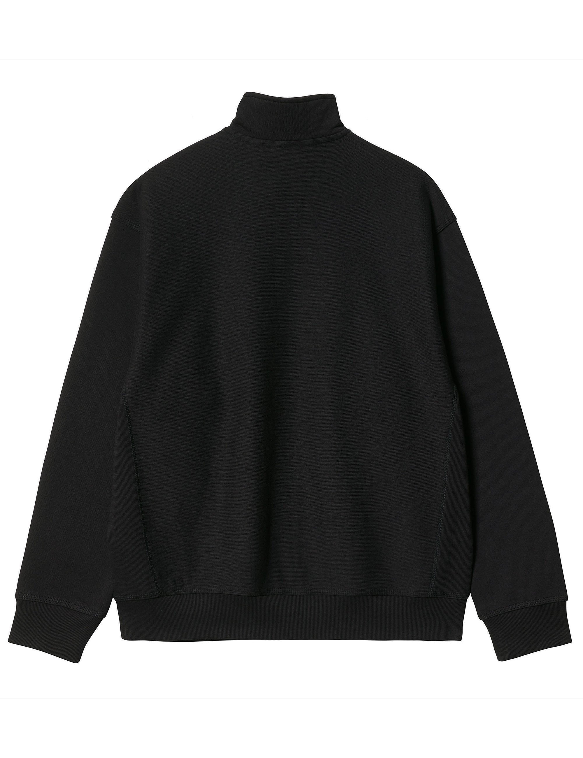 Carhartt WIP American Script Half Zip Sweatshirt - Black