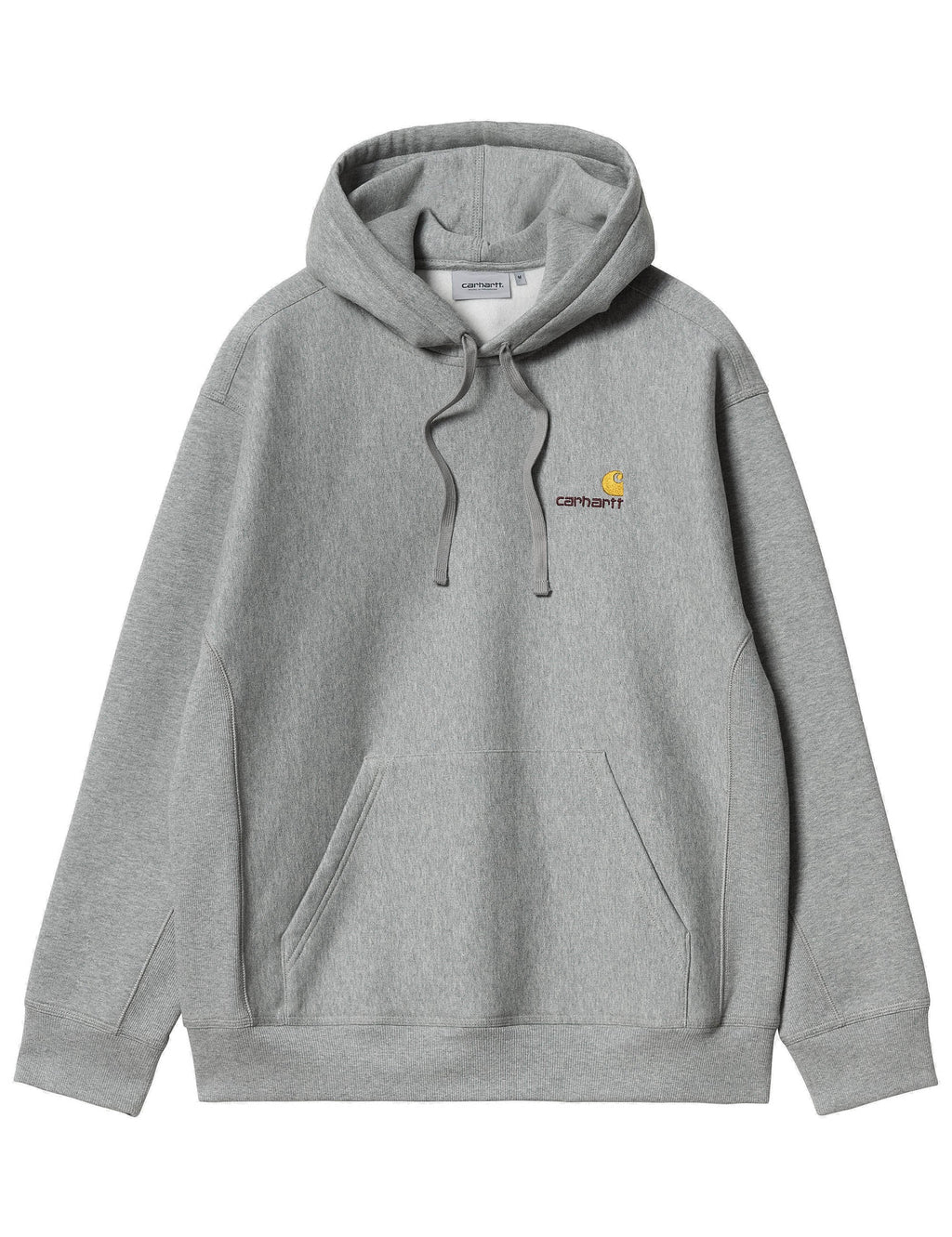 American Script Hooded Sweat - Grey Heather