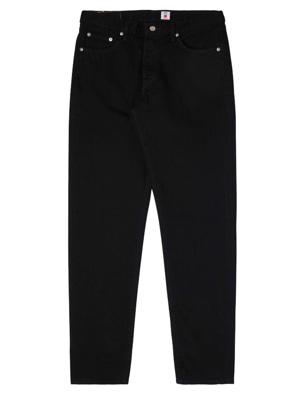 Regular Tapered Jeans - Black, Unwashed