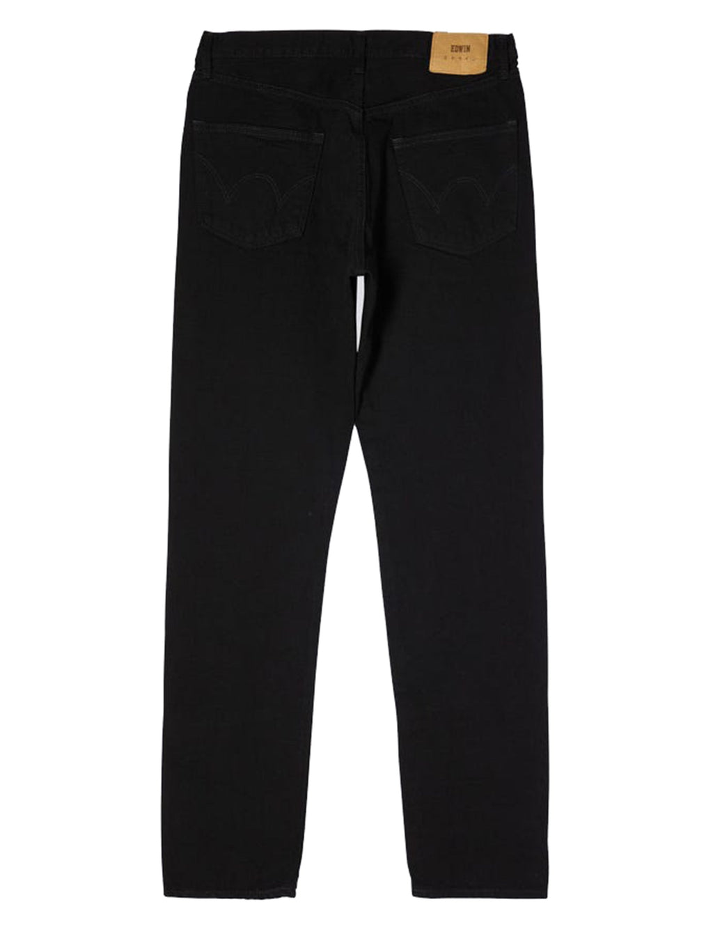 Slim Tapered Kaihara Stretch Jeans - Black, Unwashed