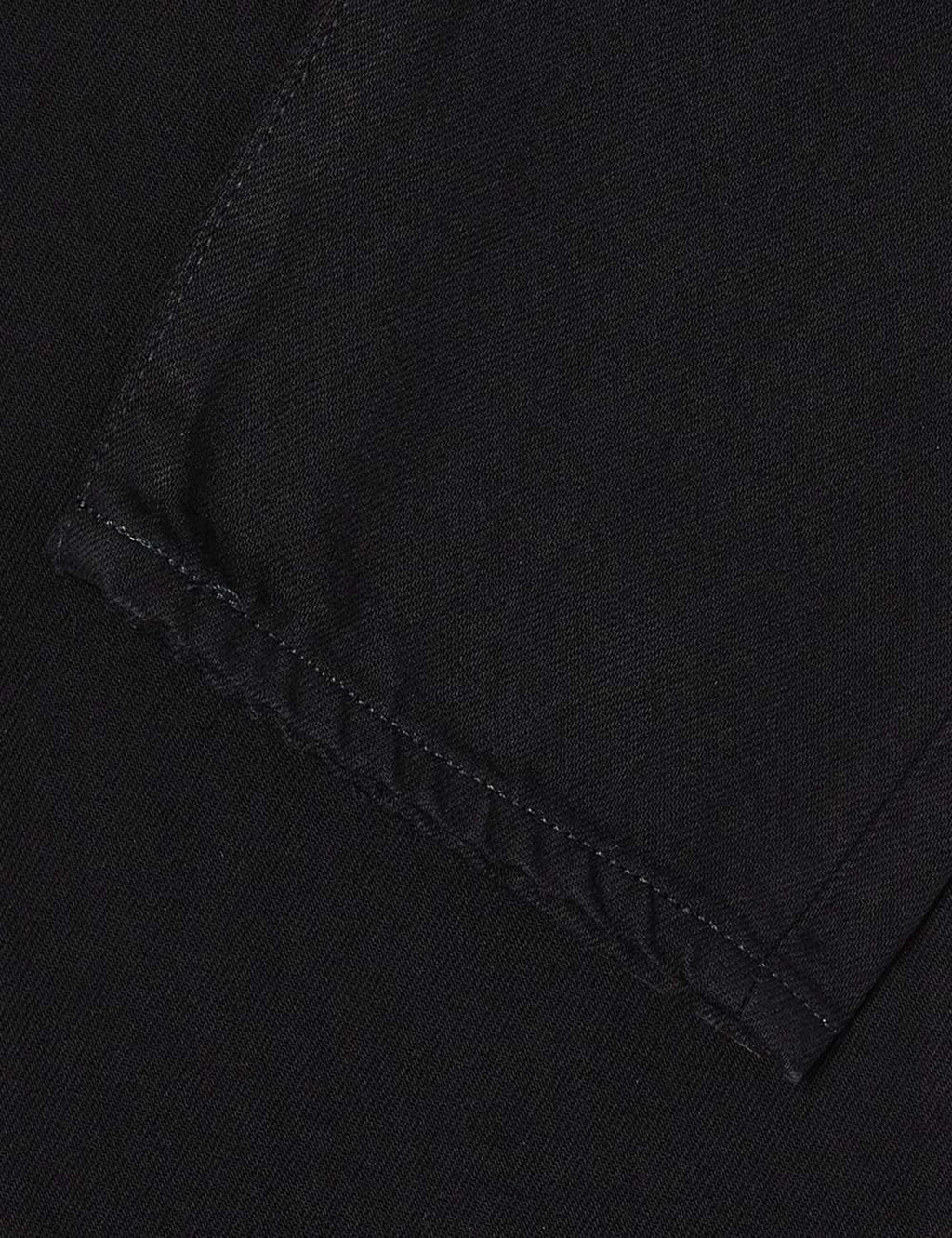 Slim Tapered Kaihara Stretch Jeans - Black, Unwashed