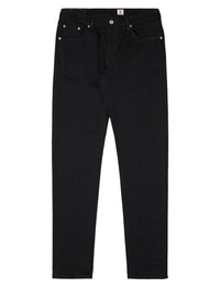 Skinny Kaihara Stretch Jeans - Black, Rinsed