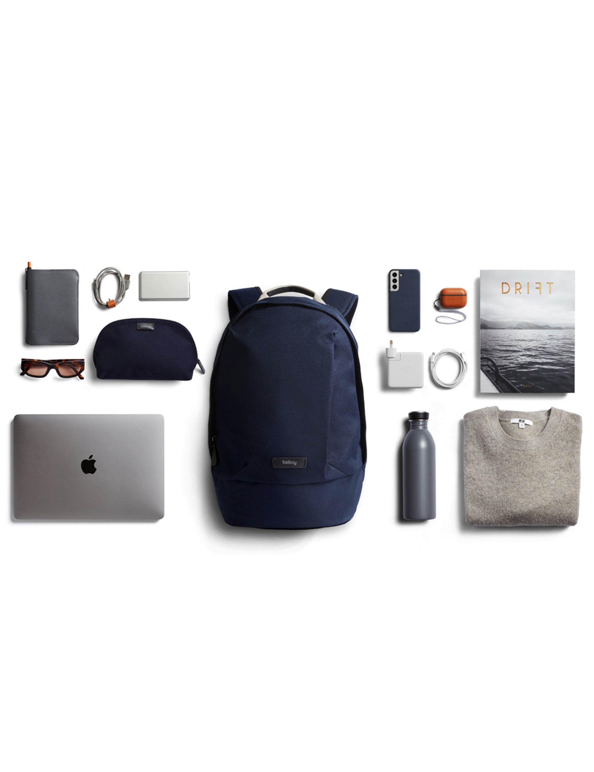 Bellroy Classic 16L Compact Backpack - Navy