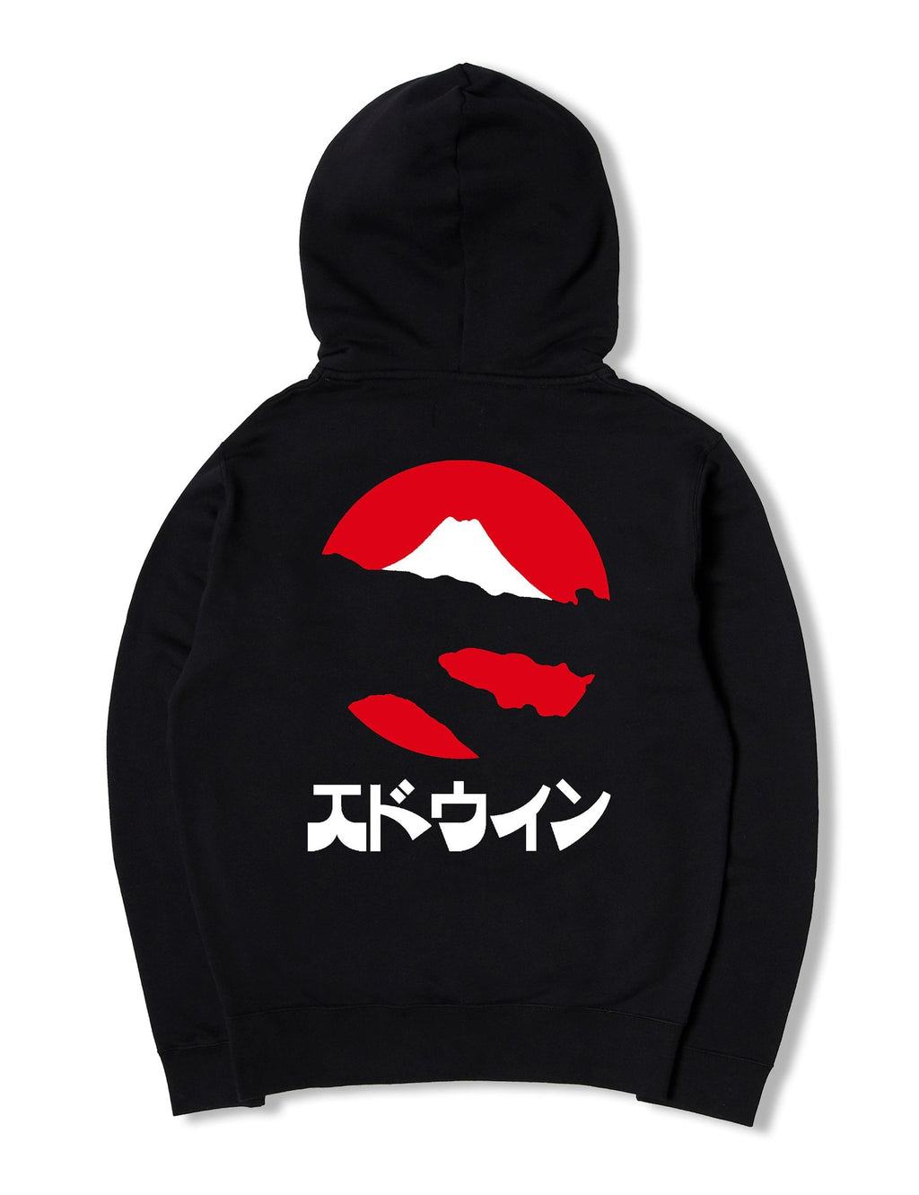 Kamifuji Hooded Sweat -  Black