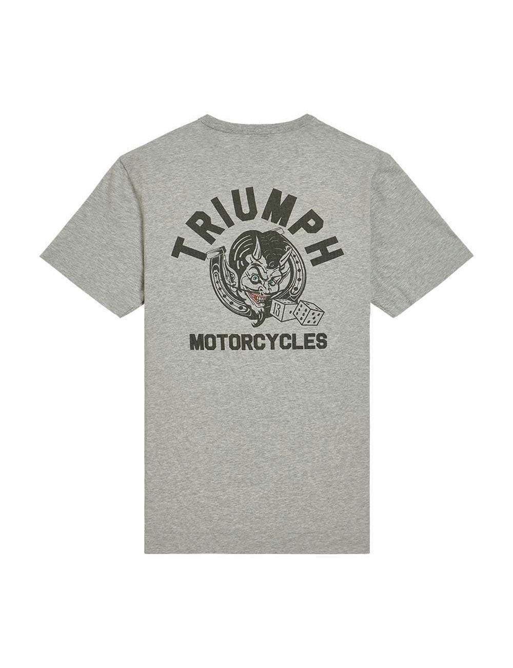 Horseshoe T-Shirt - Silver Marl