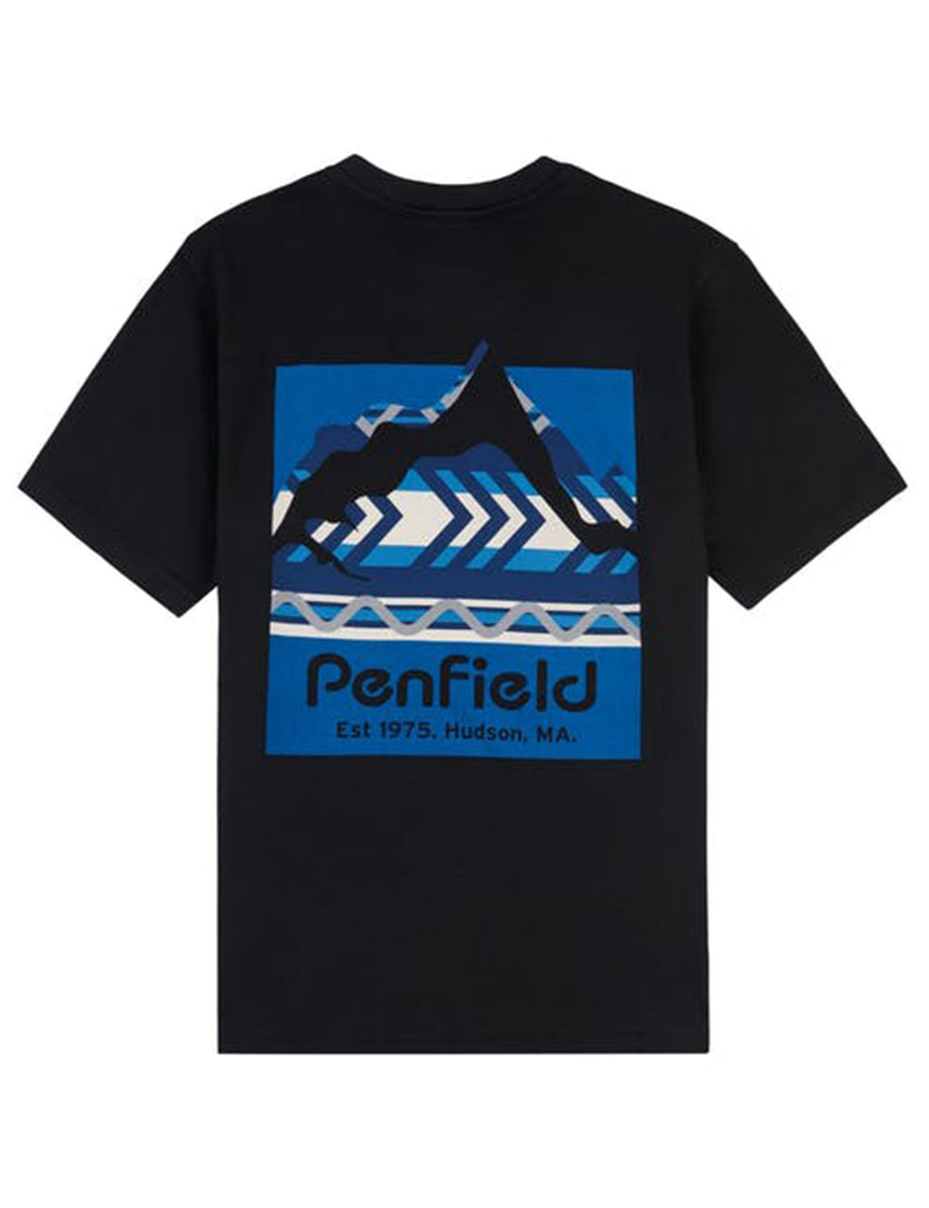 Mountain Filled T-Shirt - Black
