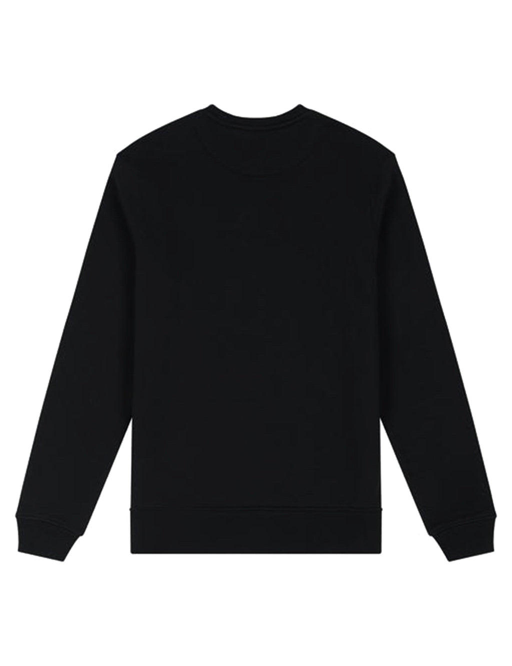 Bear Print Crew Sweat - Black