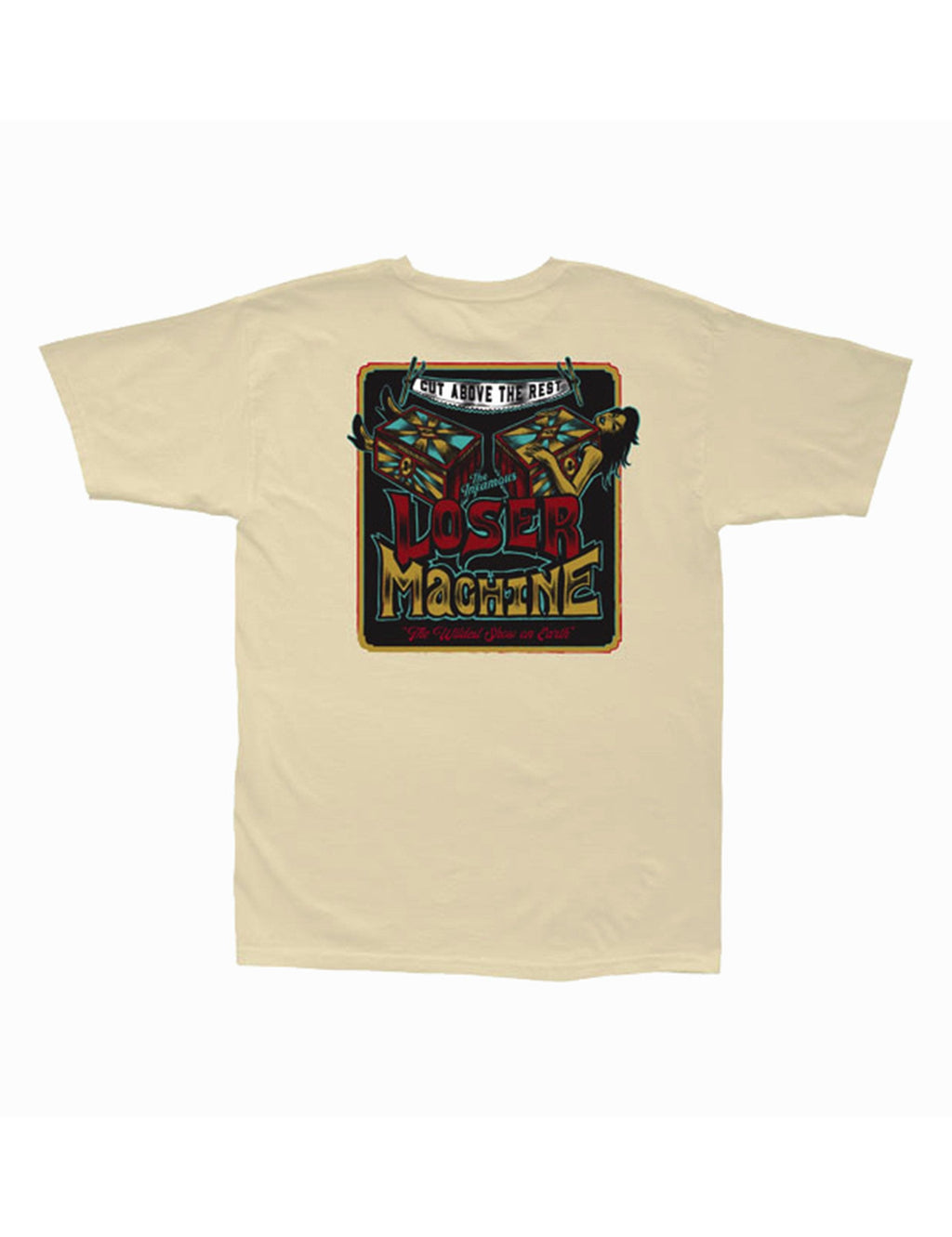 Cut Above T-Shirt - Cream