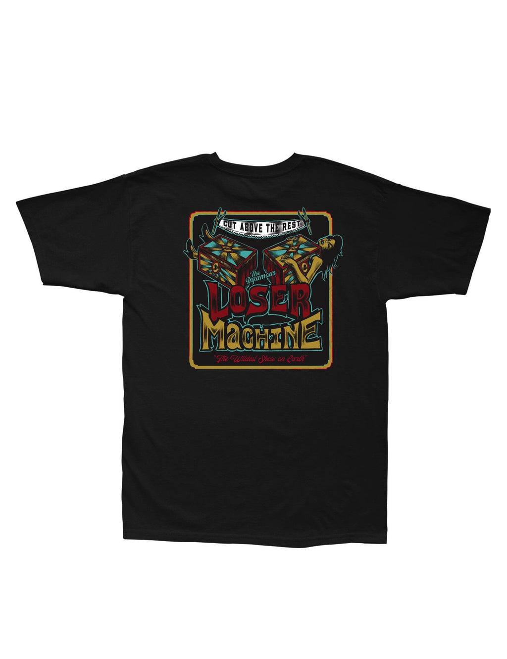 Cut Above T-Shirt - Black