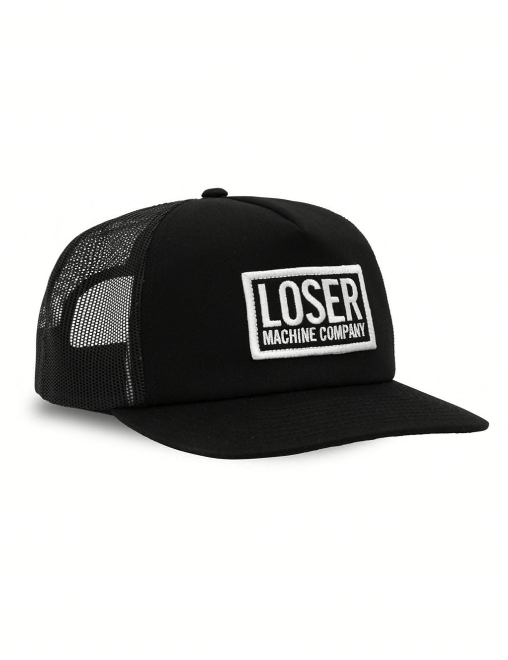 Box Trucker Hat - Black