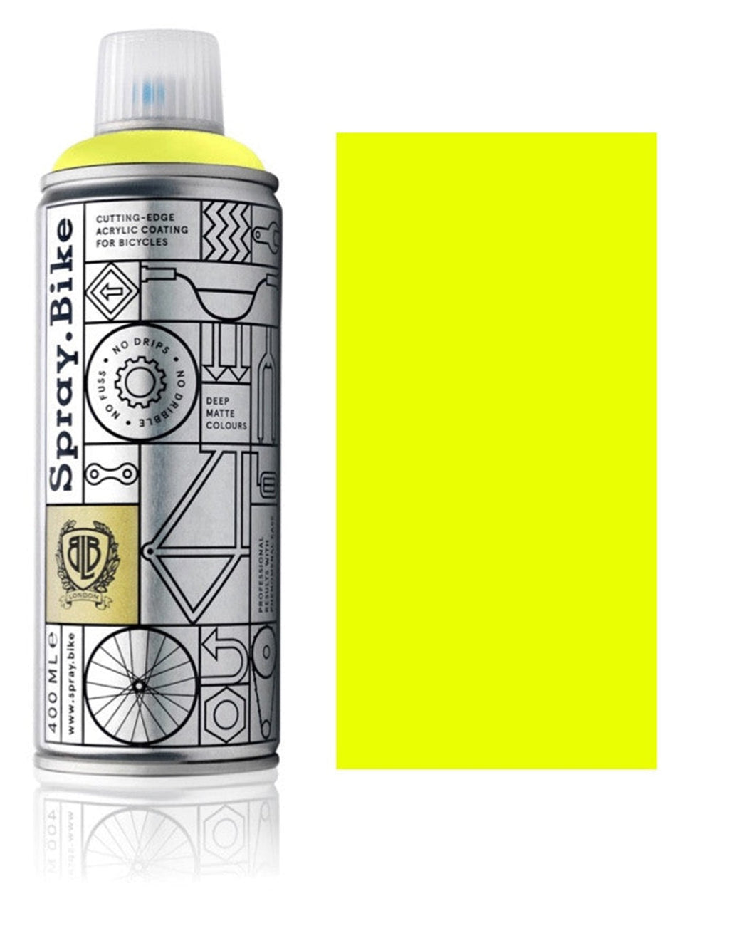 Spray Paint Fluorescent Collection 400ml - Fluro Yellow
