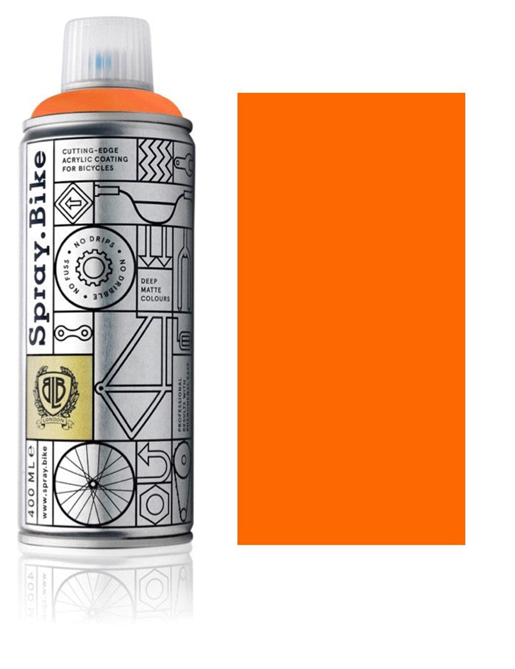 Spray Paint Fluorescent Collection 400ml - Fluro Orange