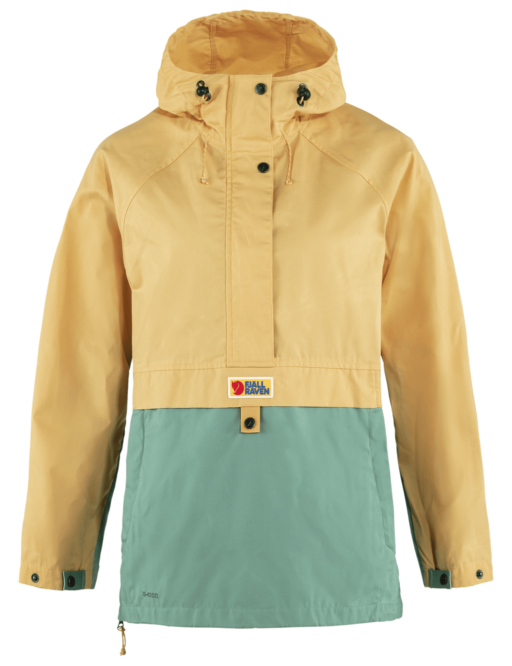 Women's Vardag Anorak - Mais Yellow-Aloe Green