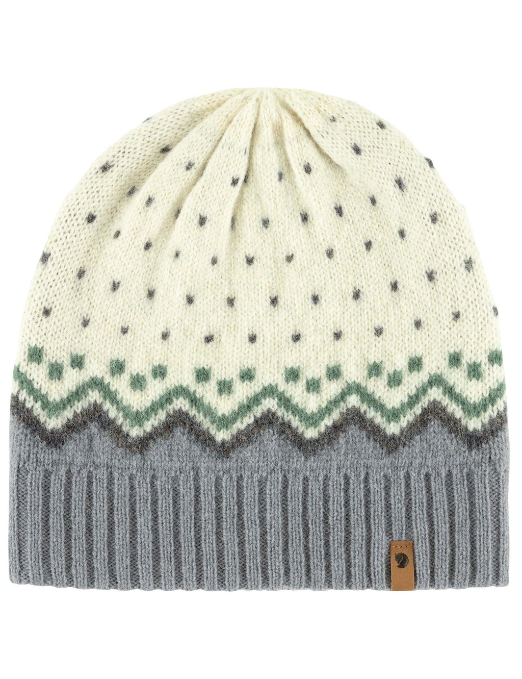 Ovik Knit Beanie Hat - Chalk White