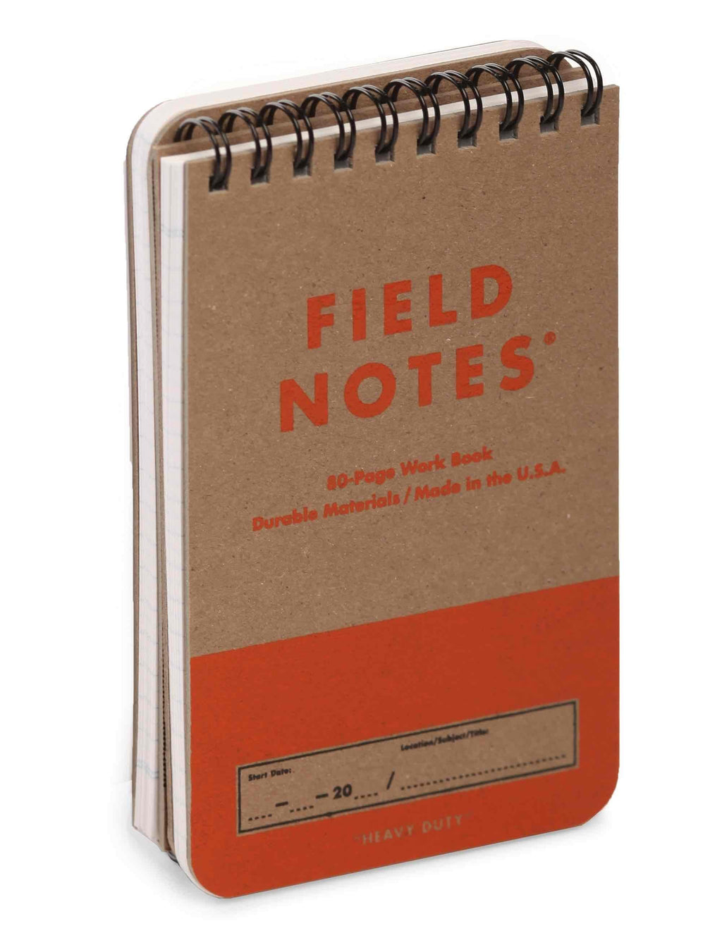 Heavy Duty Notebook - Ruled & Double Graph Grid Paper