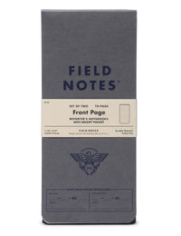 Front Page Reporters Notebook - Ruled Paper