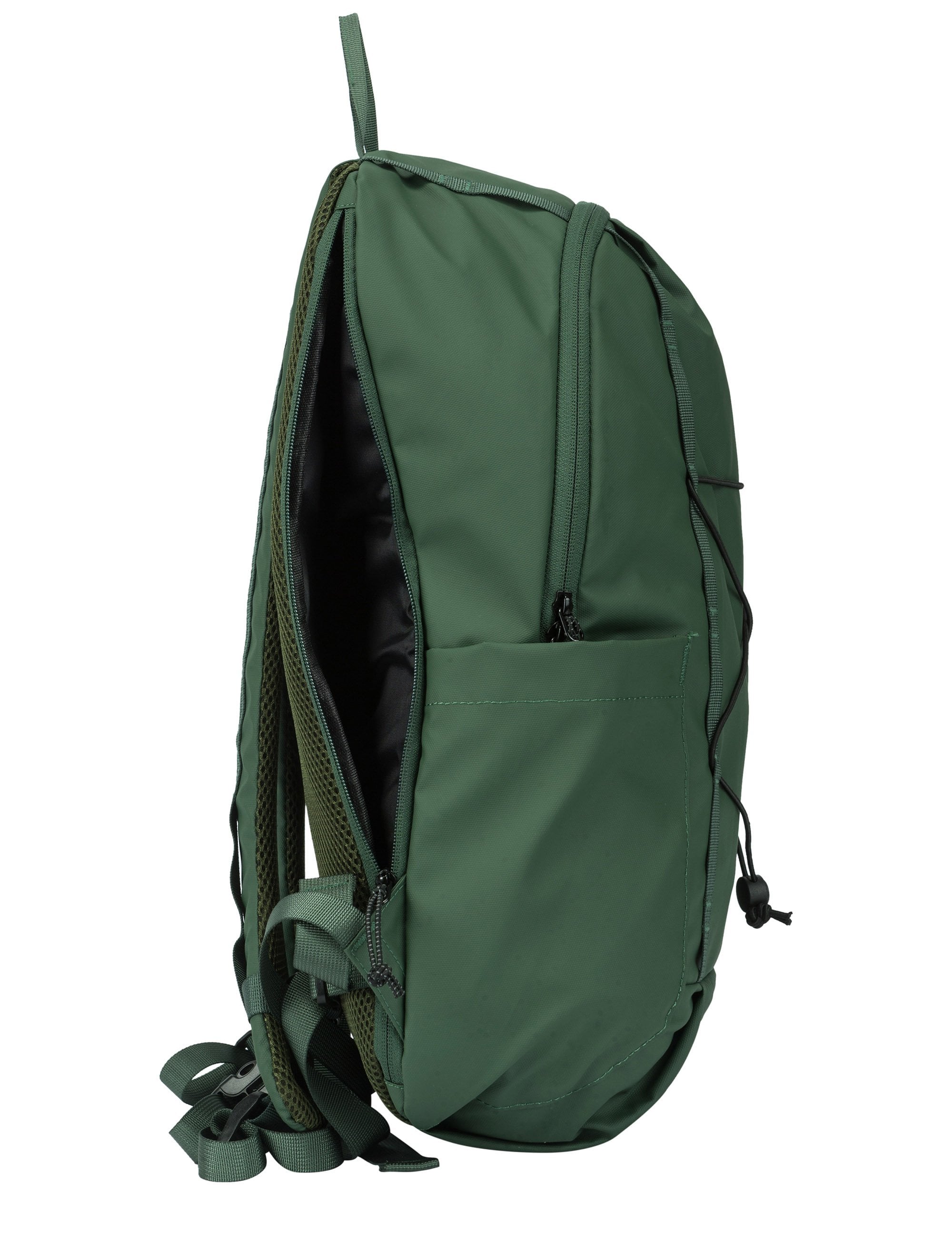 Elliker Flap Concealed Side Top Zip Backpack - Green