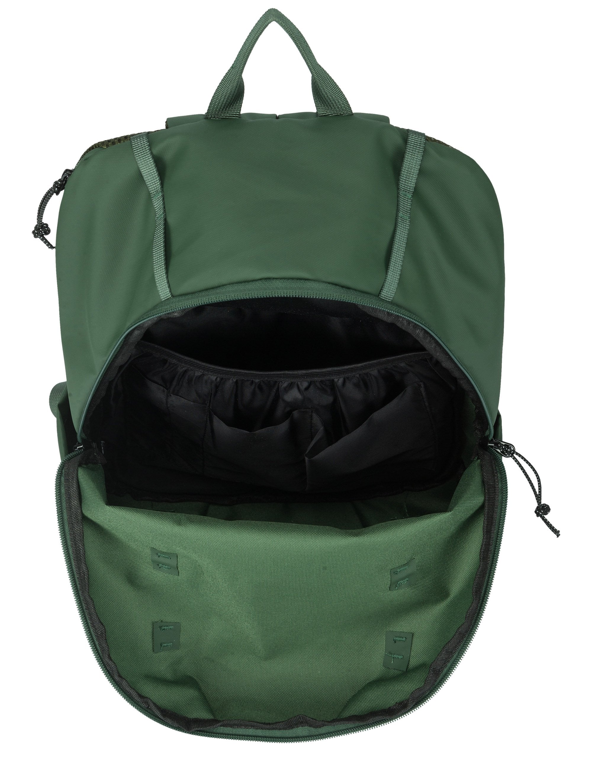 Elliker Flap Concealed Side Top Zip Backpack - Green