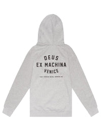 Venice Address Hooded Sweat - Grey Heather