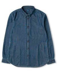 Cadet Shirt - Blue Mid Stone Wash