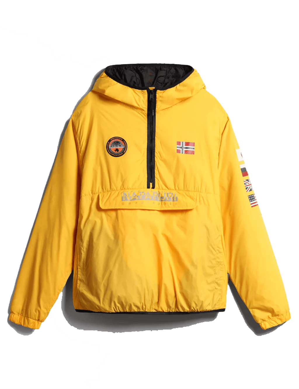 Circular Anorak Jacket - Yellow