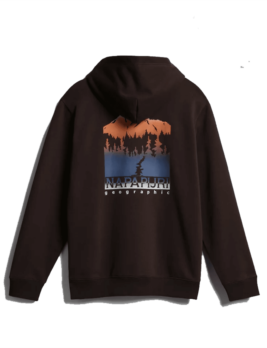 Frestyle Hooded Sweat - Brown Ebony