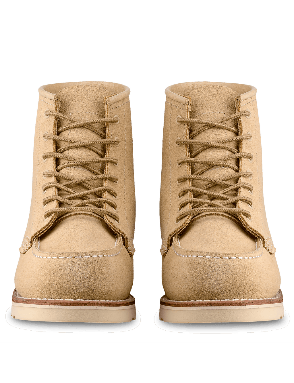Women's 3328 Heritage 6" Moc Toe Boot - Cream Abilene Leather