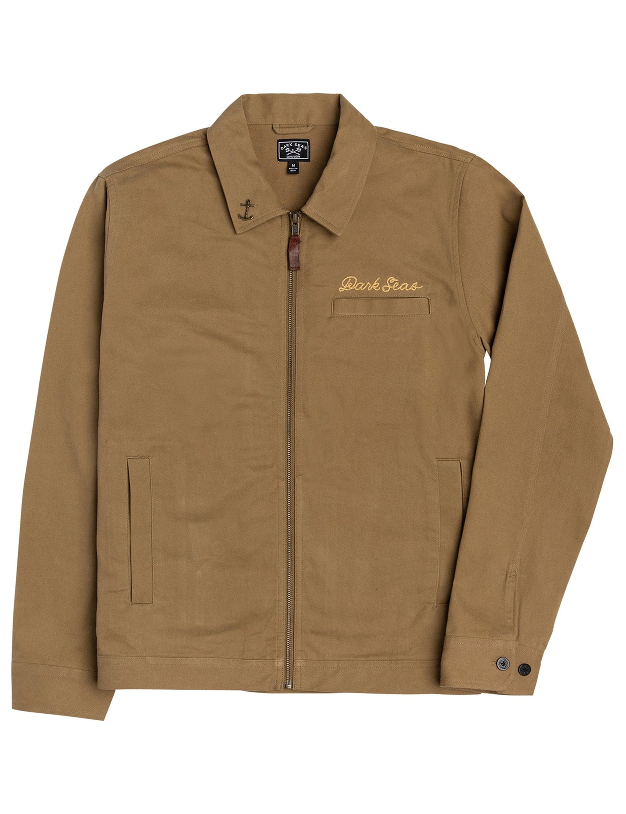 Dark Seas Teamster Jacket - Khaki