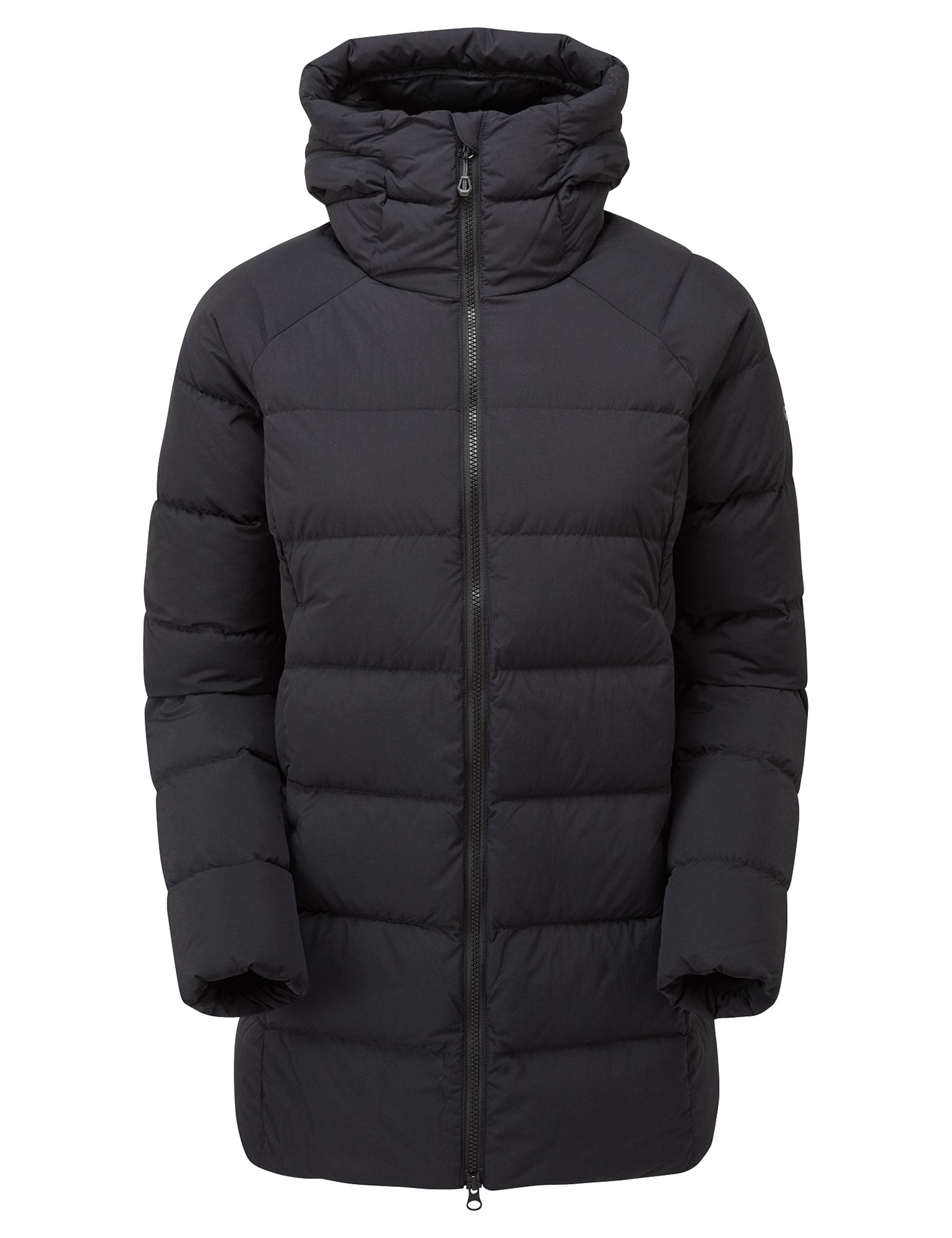 Women's Tundra Hooded Down Jacket - Black