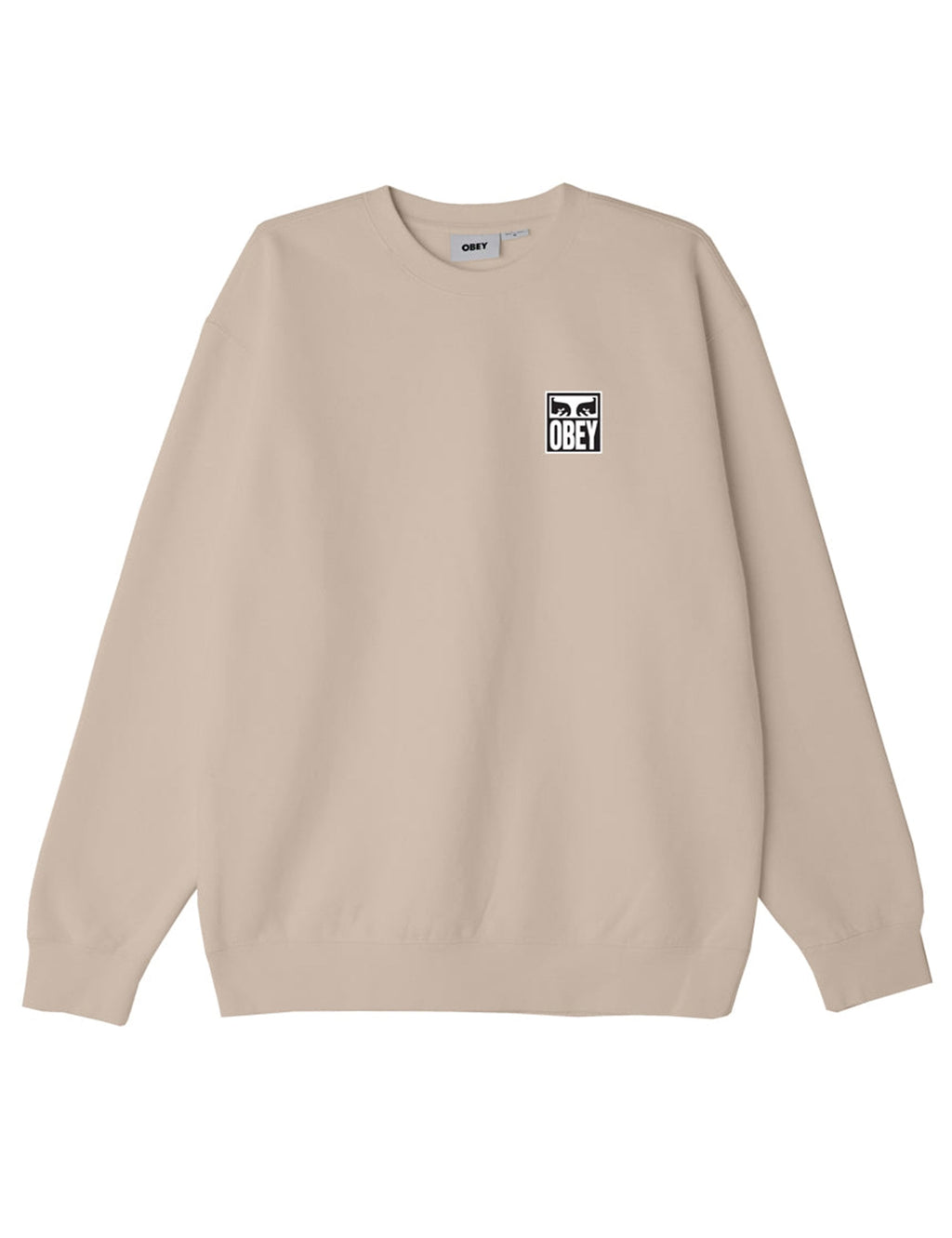 Eyes Icon Crew Sweat - Oatmilk