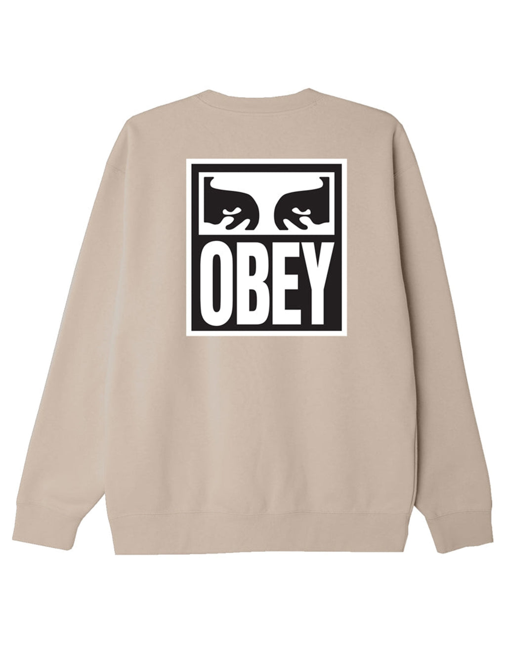 Eyes Icon Crew Sweat - Oatmilk